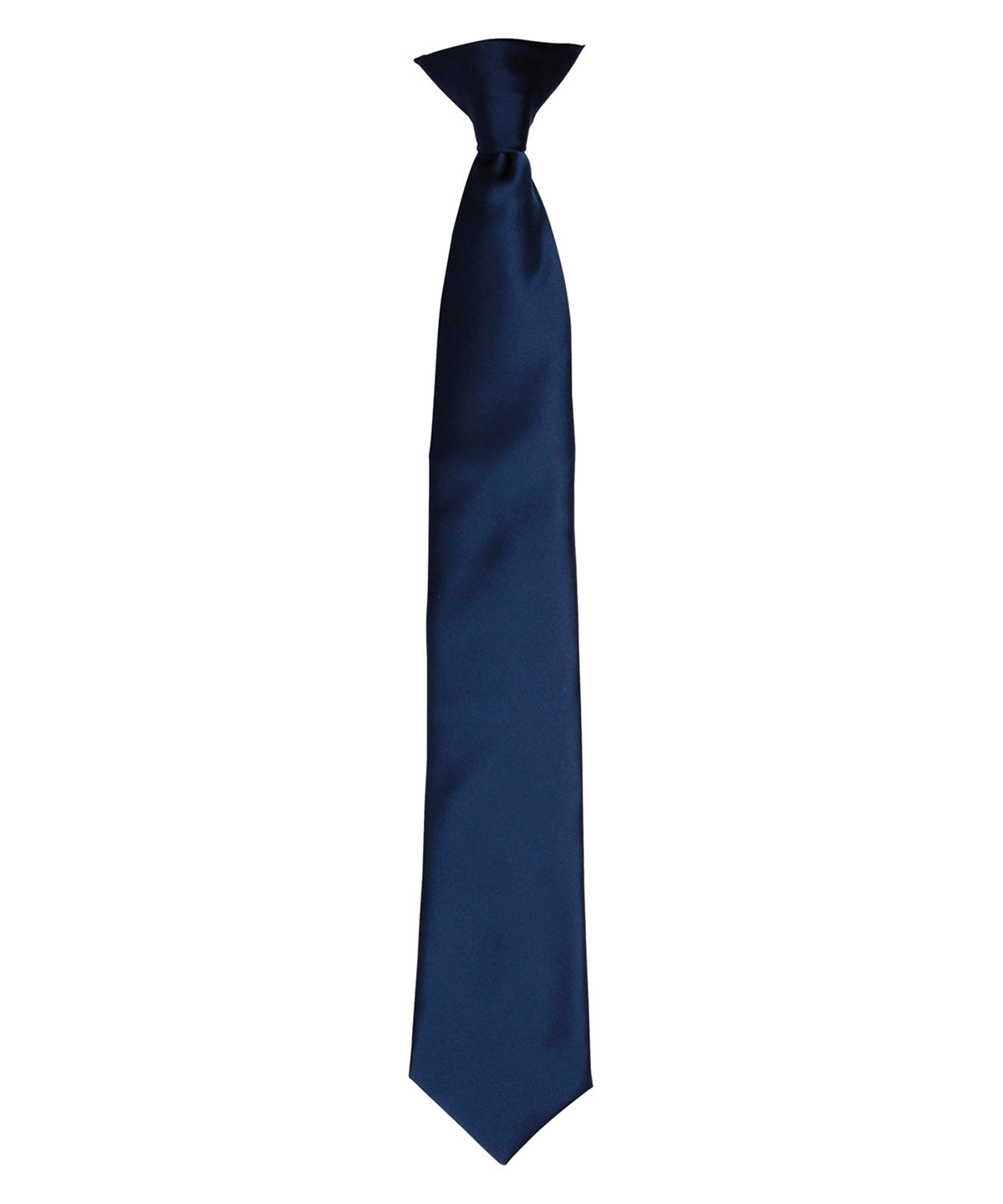 Premier Colours Satin ClipOn Tie for Unisex Adults