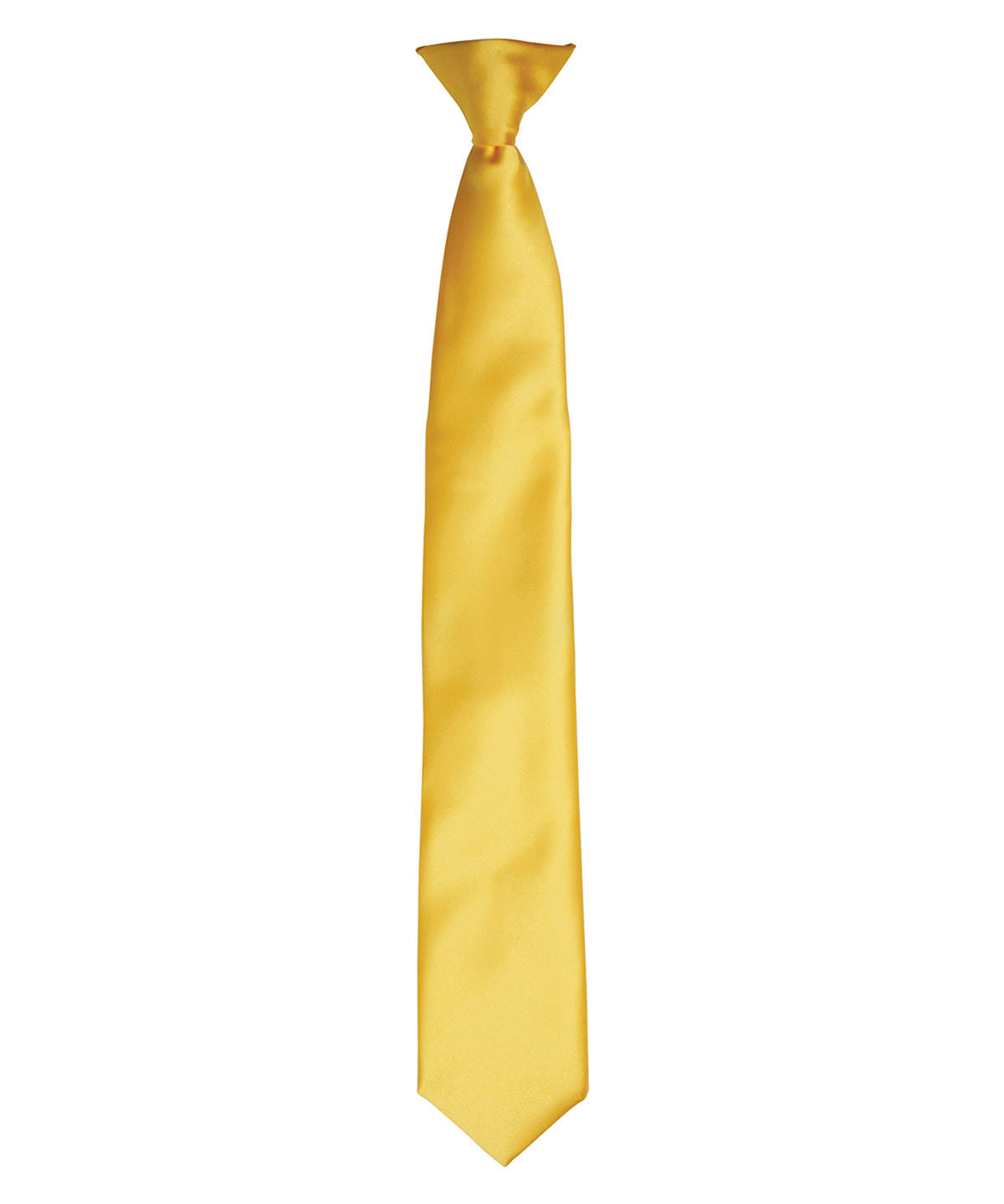 Premier Colours Satin ClipOn Tie for Unisex Adults