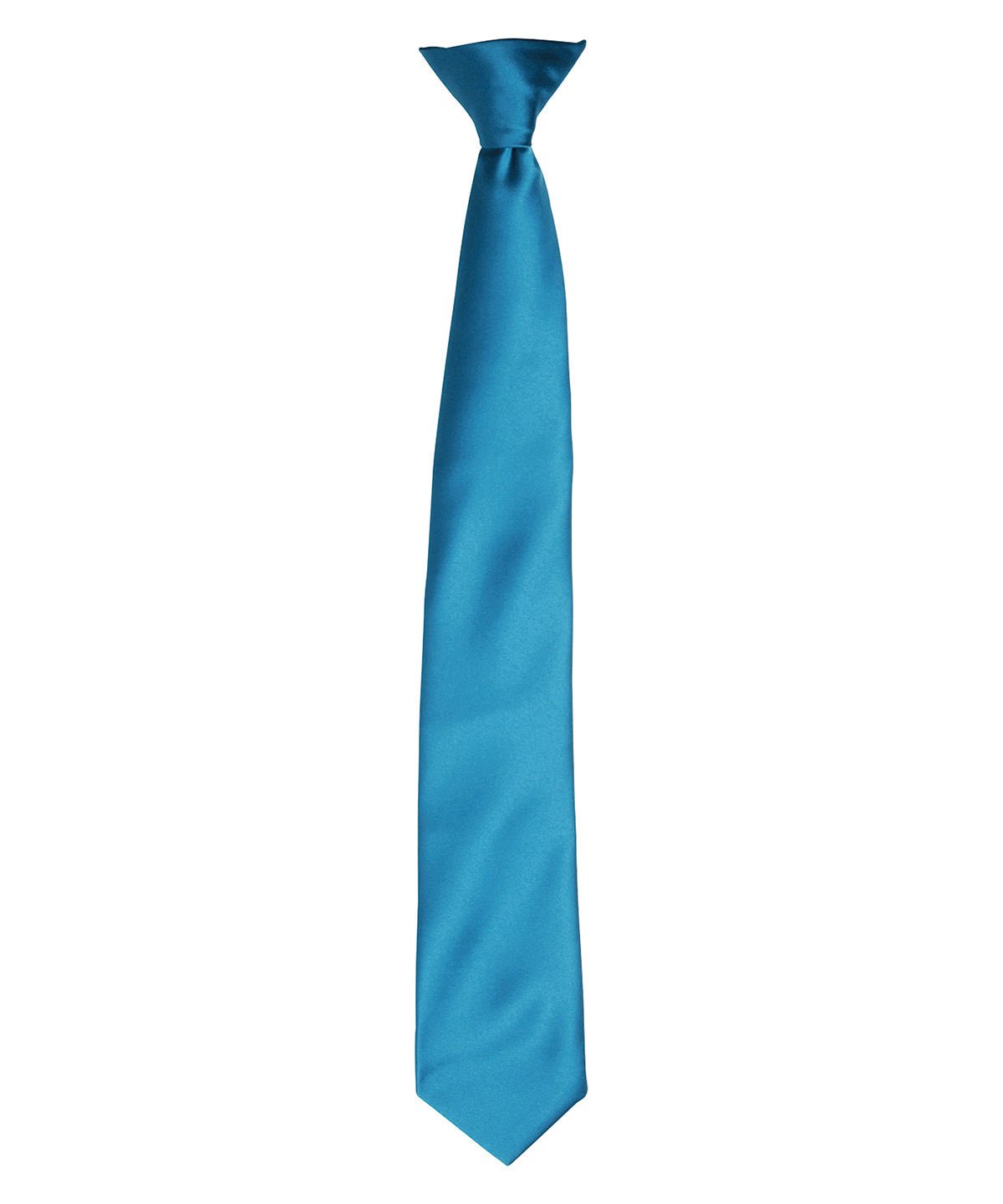 Premier Colours Satin ClipOn Tie for Unisex Adults