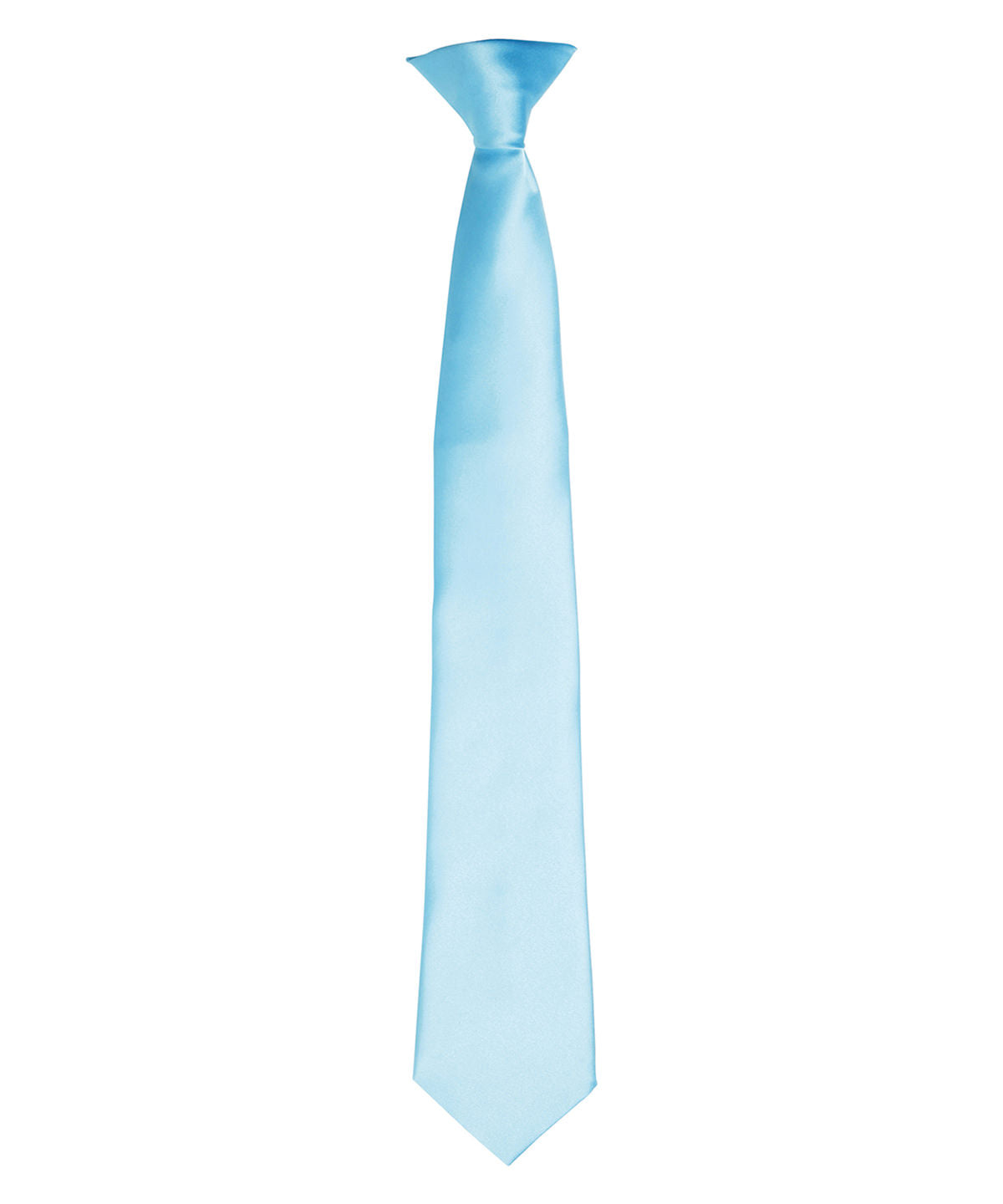 Premier Colours Satin ClipOn Tie for Unisex Adults