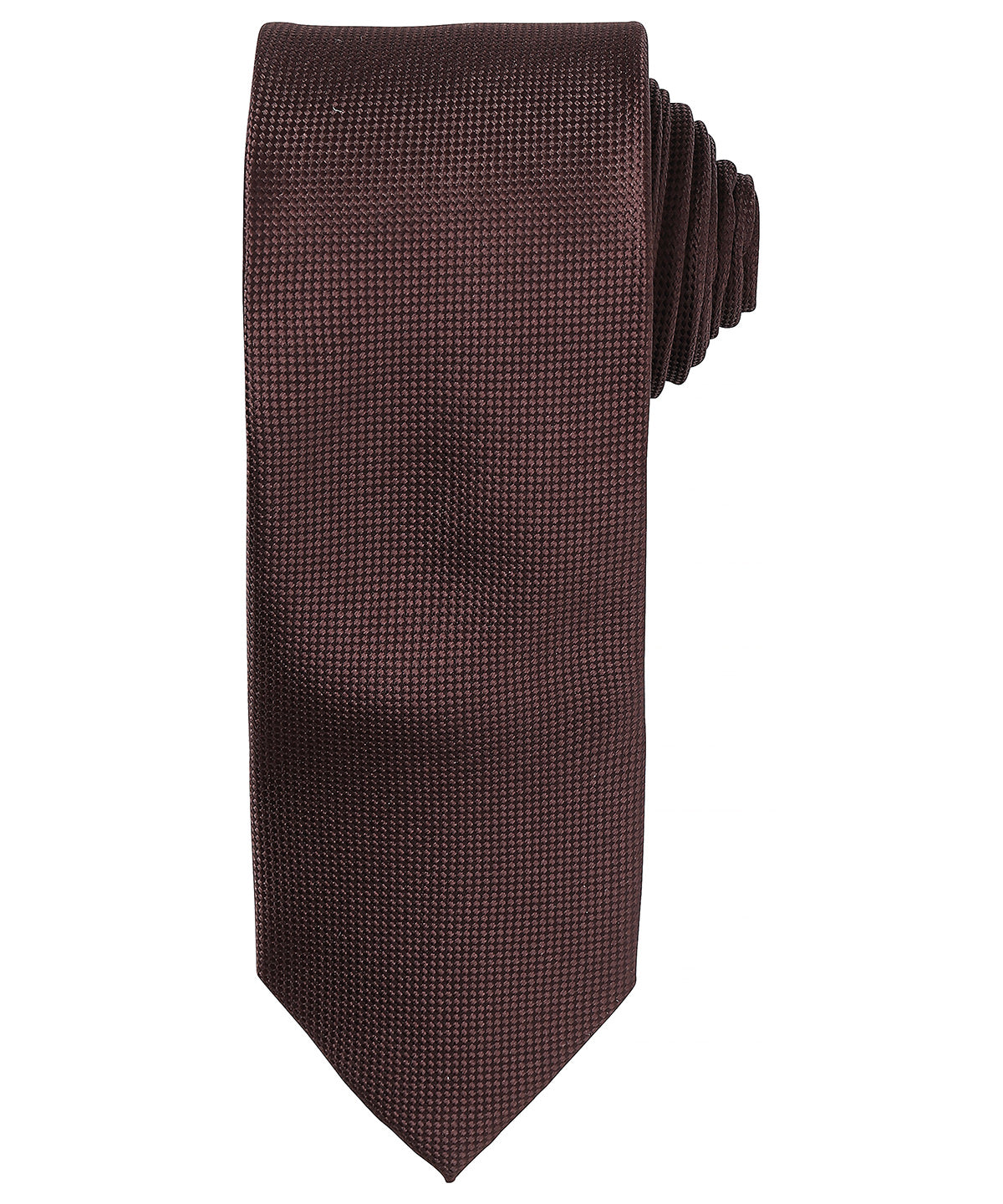 Premier Micro Waffle Pattern Unisex Tie Versatile Business Accessory