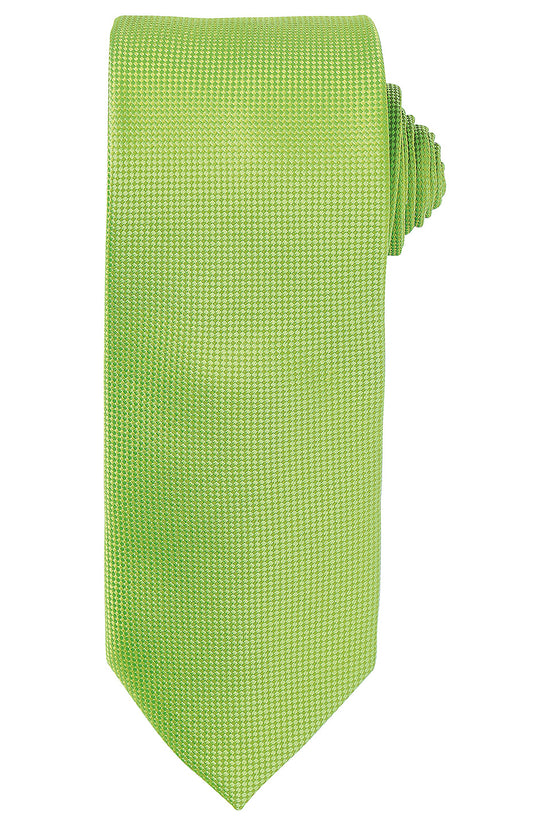 Premier Micro Waffle Pattern Unisex Tie Versatile Business Accessory