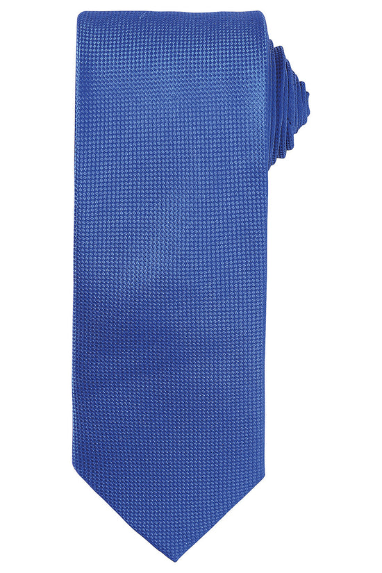 Premier Micro Waffle Pattern Unisex Tie Versatile Business Accessory