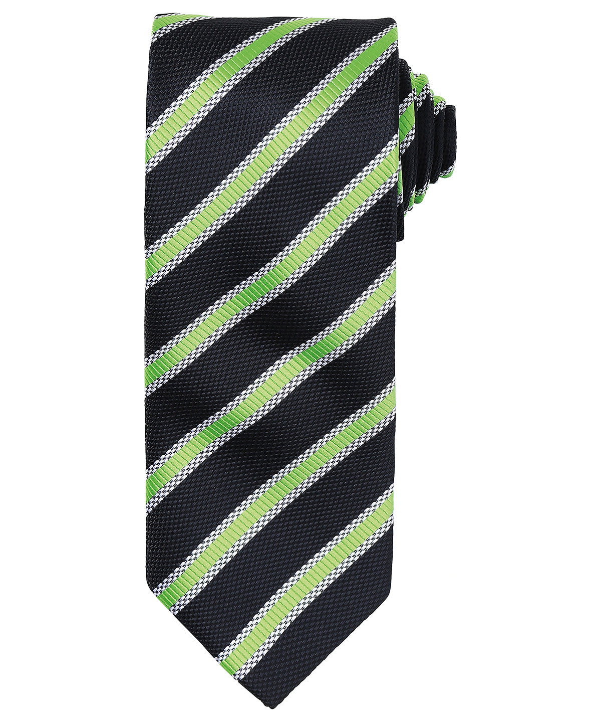 Premium Waffle Stripe Tie Unisex Adult Business Shirt Accessory