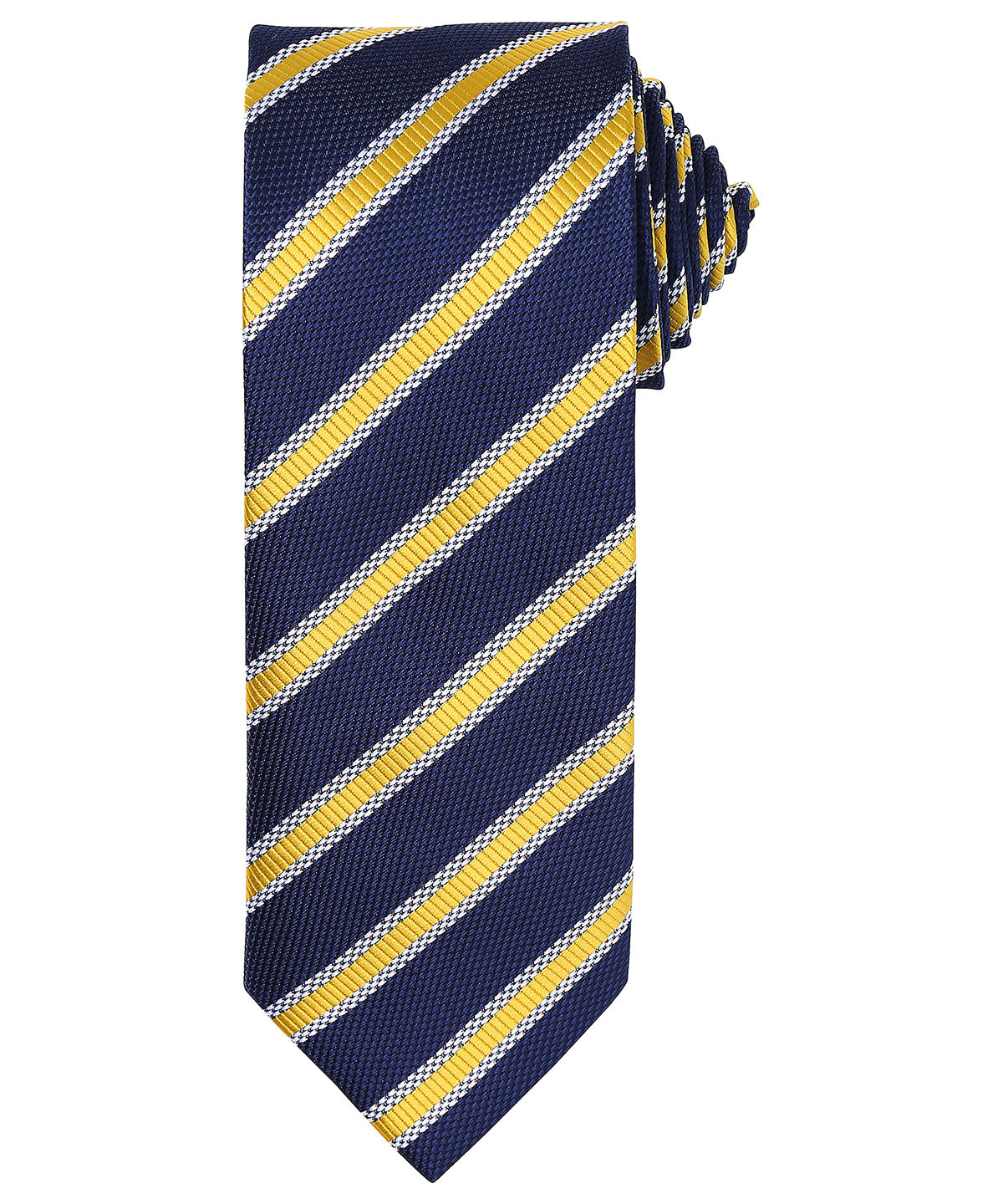 Premium Waffle Stripe Tie Unisex Adult Business Shirt Accessory
