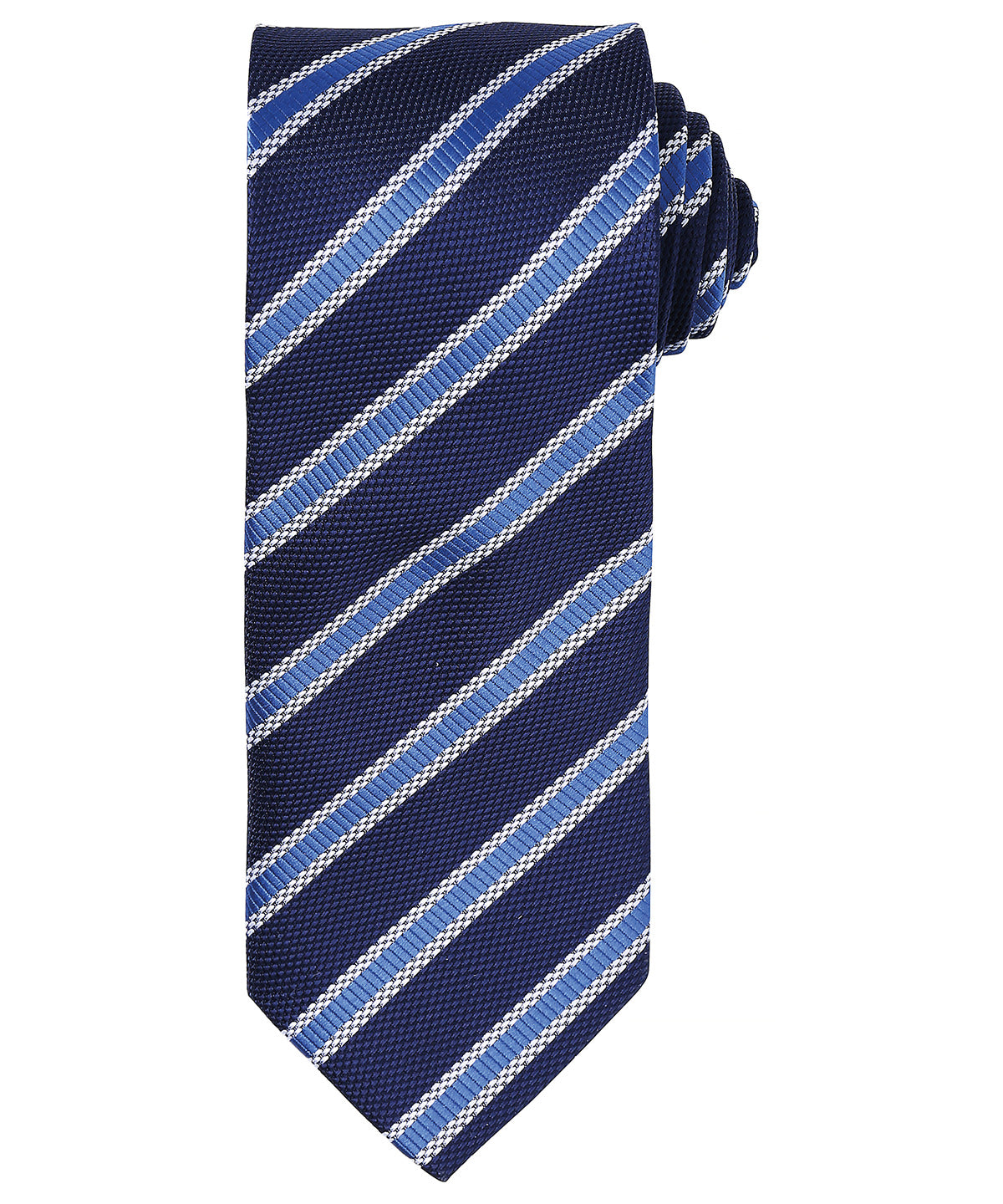 Premium Waffle Stripe Tie Unisex Adult Business Shirt Accessory