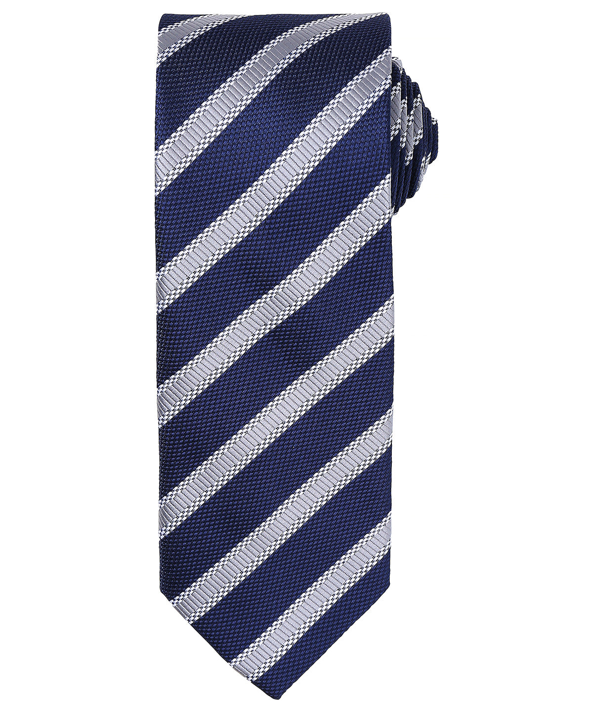 Premium Waffle Stripe Tie Unisex Adult Business Shirt Accessory