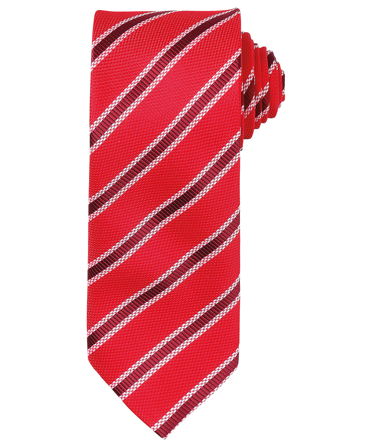 Premium Waffle Stripe Tie Unisex Adult Business Shirt Accessory