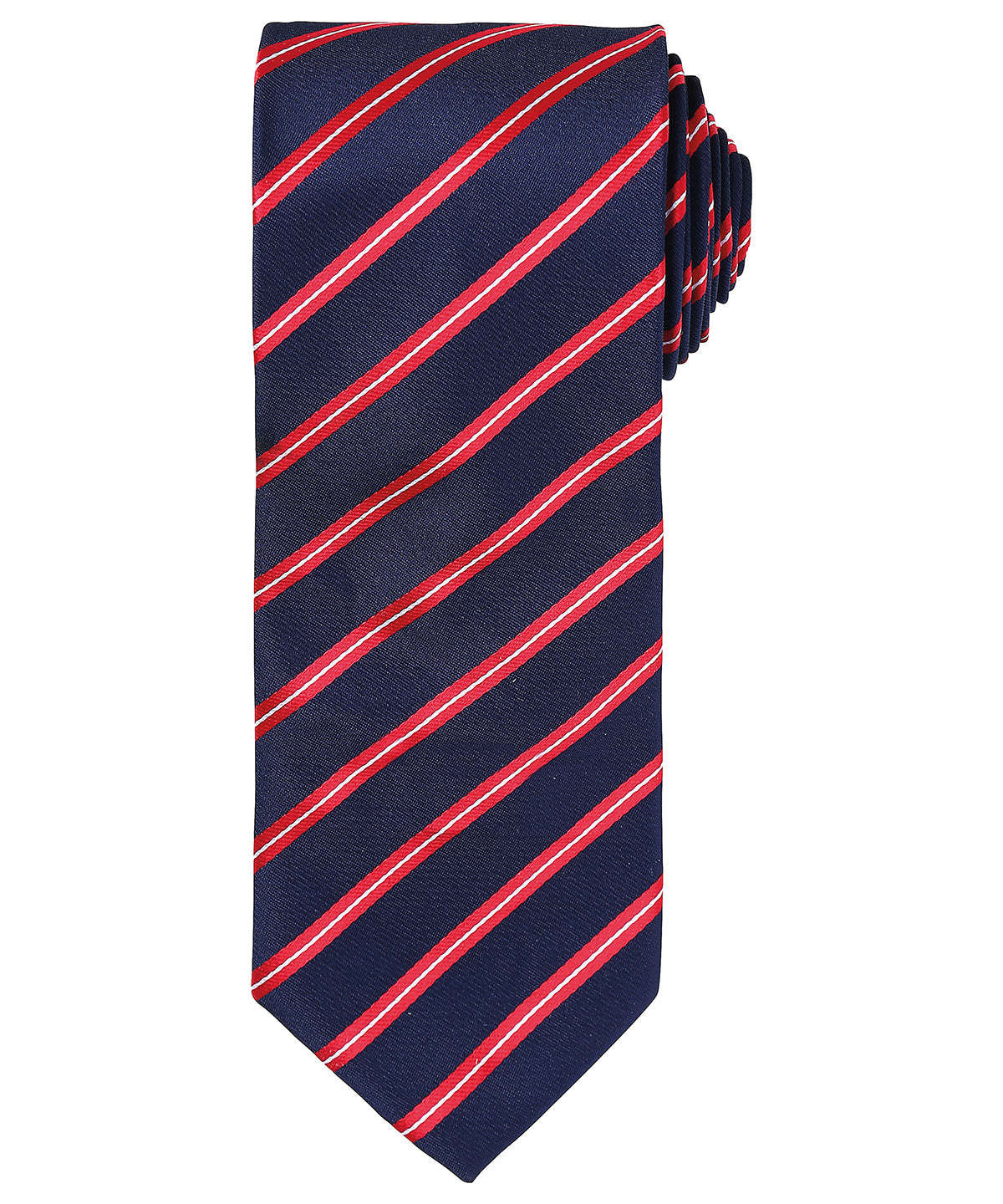 Premier Sports Stripe Tie for Unisex Adults Classic Teamwear Piece