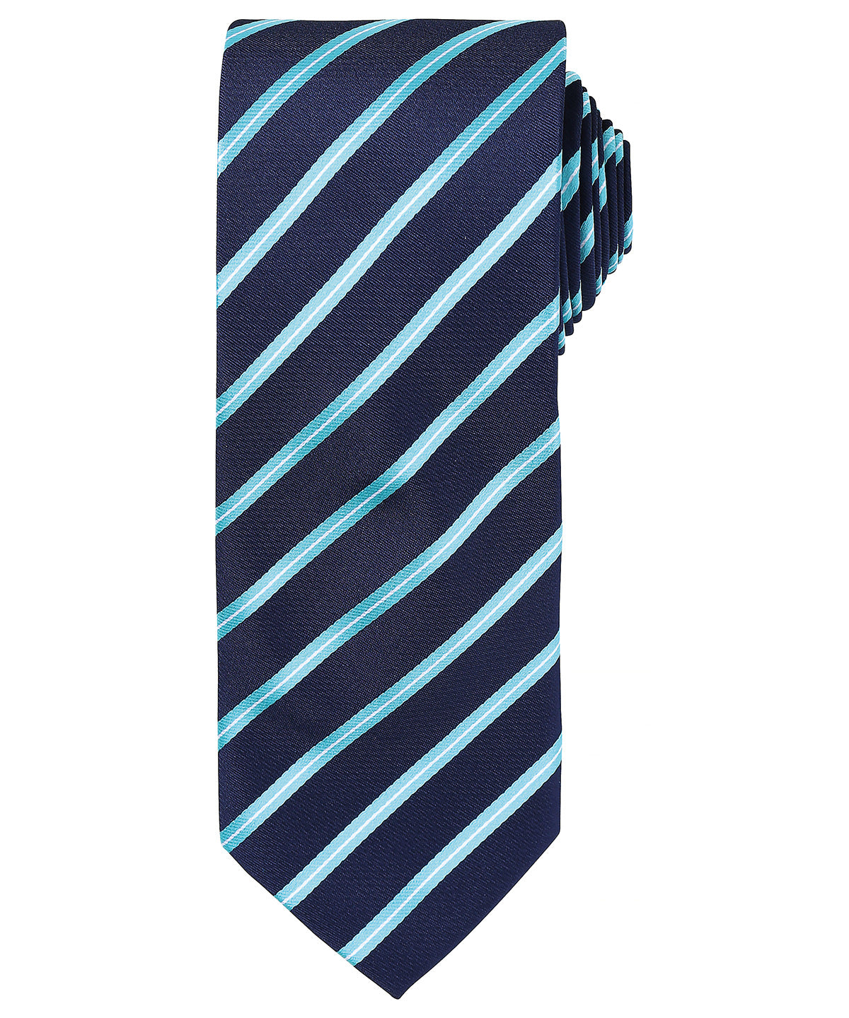 Premier Sports Stripe Tie for Unisex Adults Classic Teamwear Piece