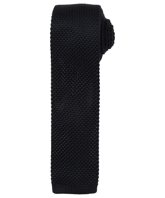 Elegant Slim Knitted Tie for Unisex Adults Premier Collection
