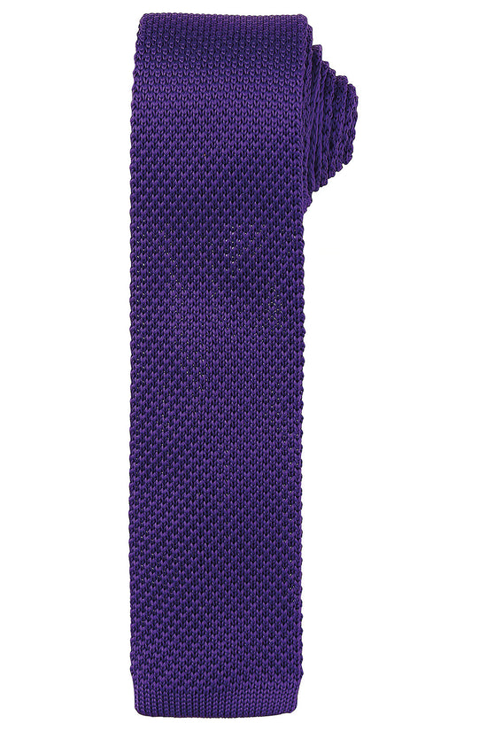 Elegant Slim Knitted Tie for Unisex Adults Premier Collection