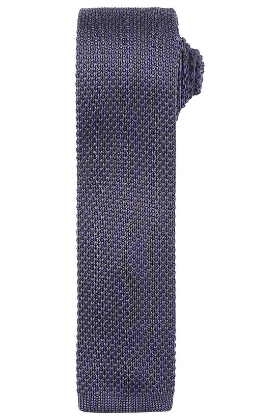Elegant Slim Knitted Tie for Unisex Adults Premier Collection
