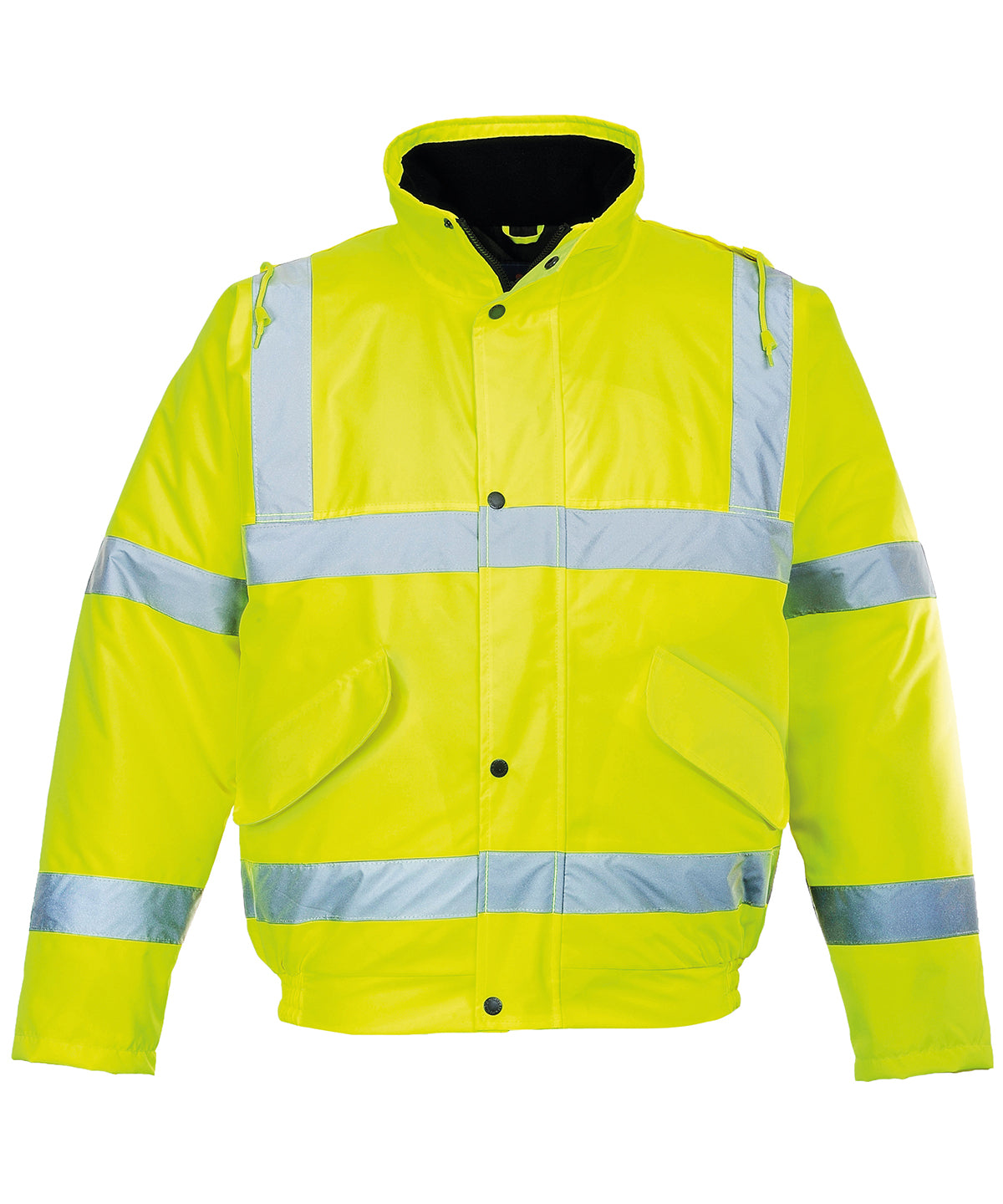 High Visibility Bomber Jacket Safetywear Plus Sizes