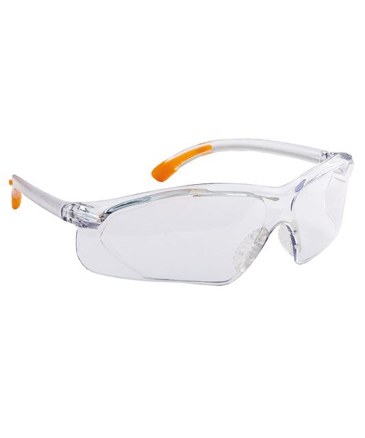 Portwest Fossa Wraparound Safety Glasses Unisex Adult Workwear PPE