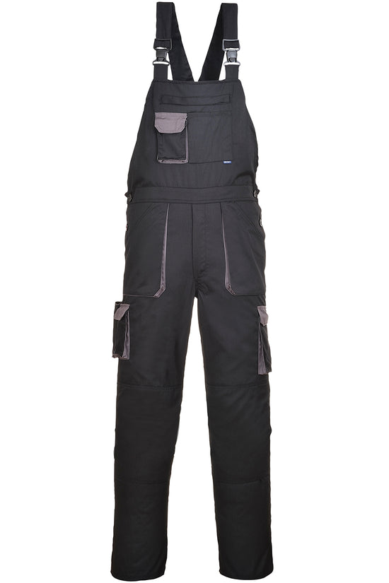 Portwest Texo Contrast Bib and Brace Coveralls Male Adult Safetywear