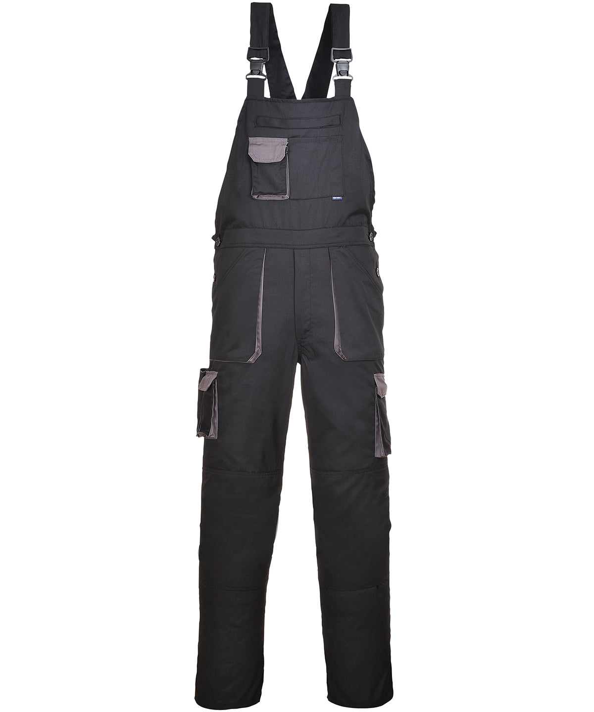 Portwest Texo Contrast Bib and Brace Coveralls Male Adult Safetywear