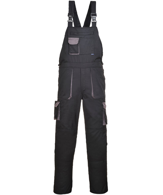 Portwest Texo Contrast Bib and Brace Coveralls Male Adult Safetywear