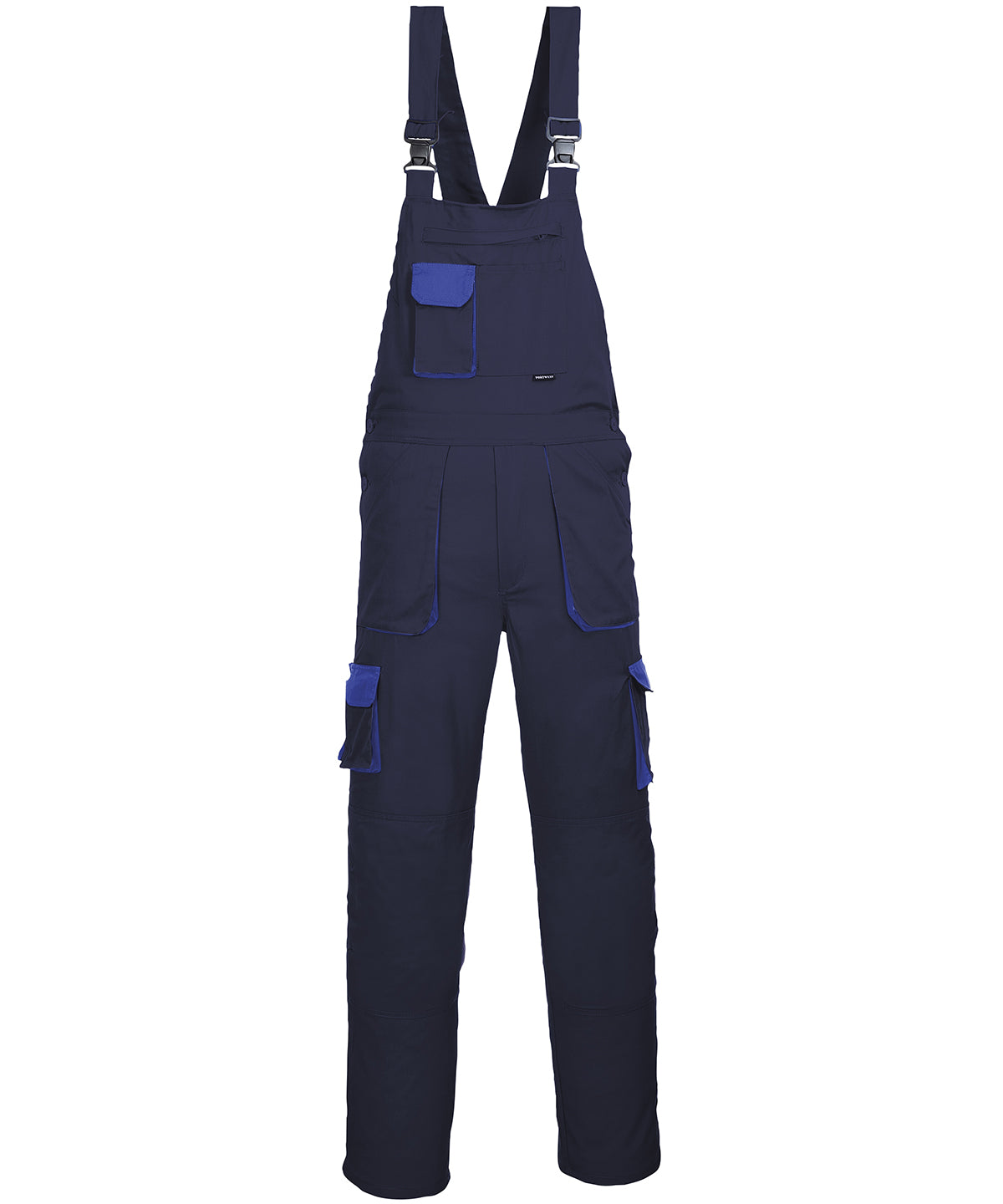 Portwest Texo Contrast Bib and Brace Coveralls Male Adult Safetywear