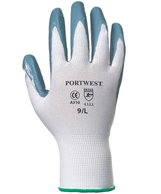 Portwest Flexo Grip Nitrile Gloves A310 Unisex Safety Workwear