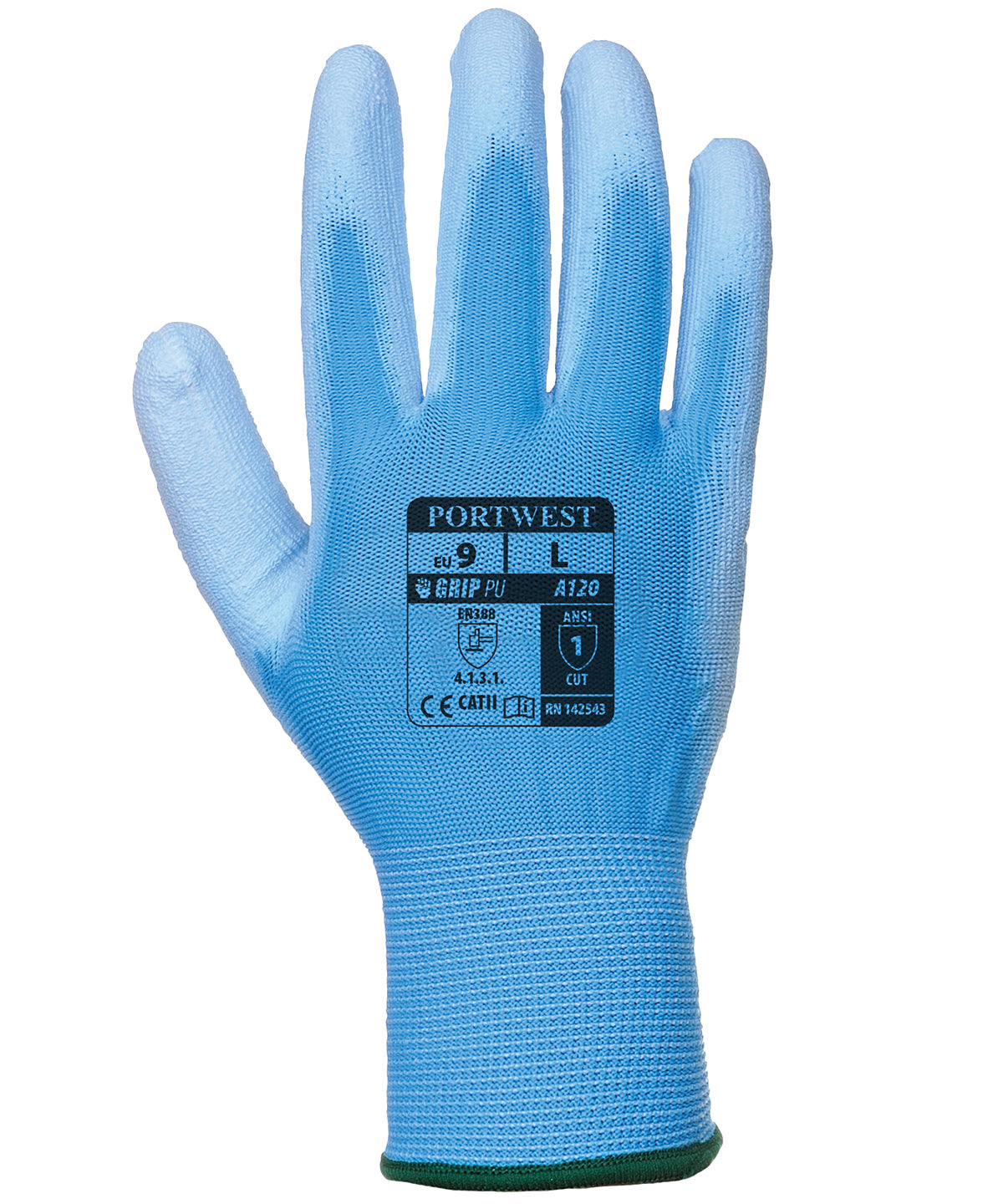 Portwest PU Palm Coated Gloves Ideal for Light Duty Work