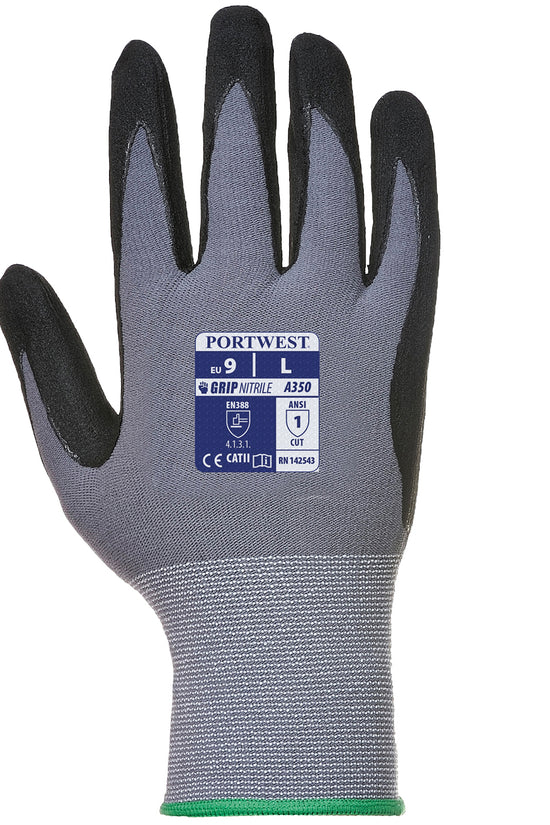 Portwest Dermiflex A350 Safety Gloves for Comfort and Protection