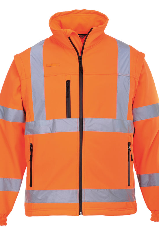 Portwest Hivis Softshell Jacket Bodywarmer Set