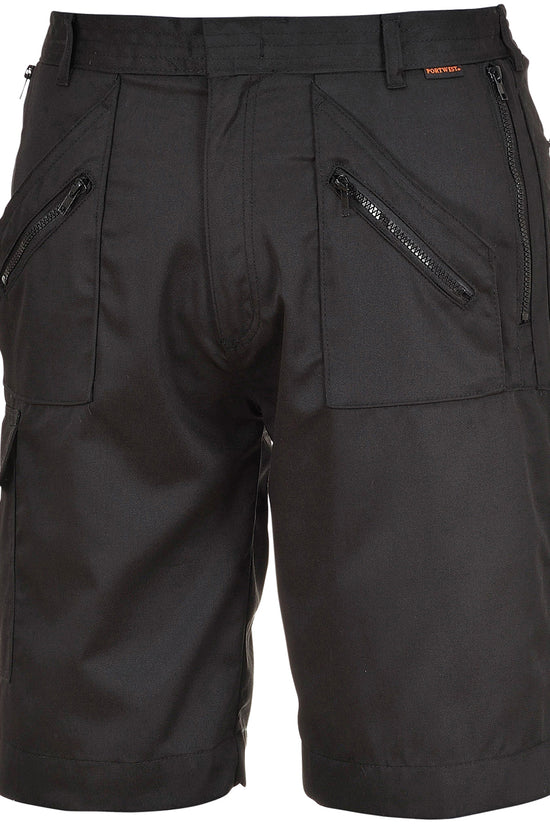Portwest Action Shorts S889 Multiple Pocket Storage Elasticated Waist