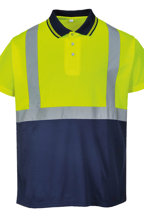 Portwest Twotone Safetywear S479 Polo Plus Sizes for Men