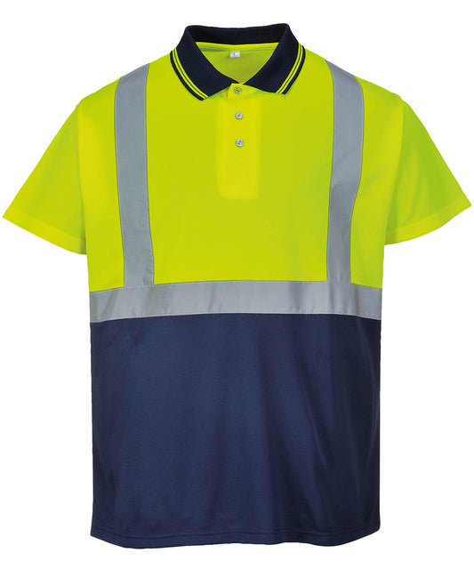 Portwest Twotone Safetywear S479 Polo Plus Sizes for Men
