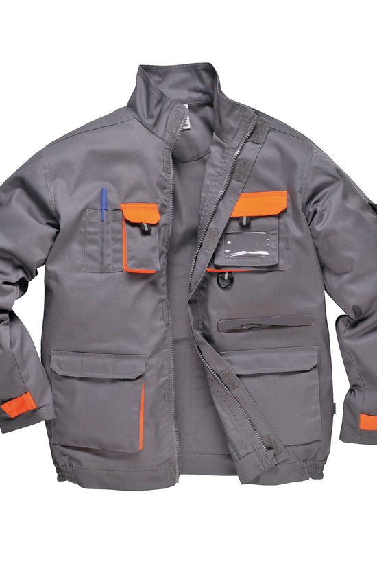 Portwest Texo Contrast Jacket TX10 Mens Fashionable Workwear
