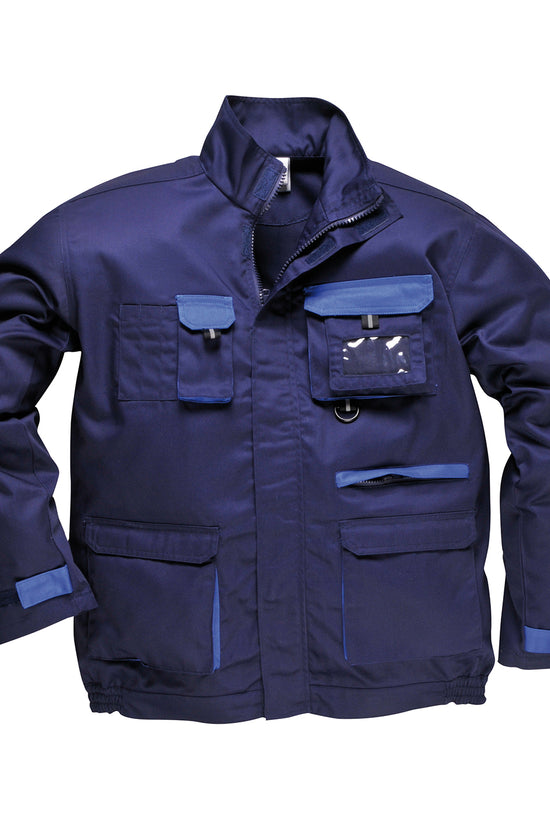 Portwest Texo Contrast Jacket TX10 Mens Fashionable Workwear