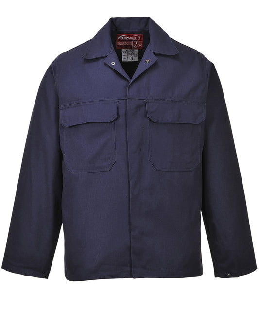 Portwest Bizweld Flame Resistant Jacket for Male Adults Plus Sizes