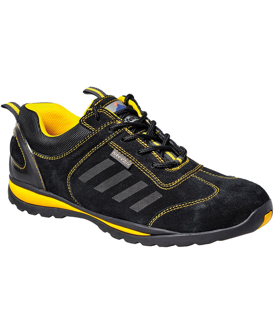 Portwest Steelite Lusun S1P Safety Trainer FW34 BlackYellow