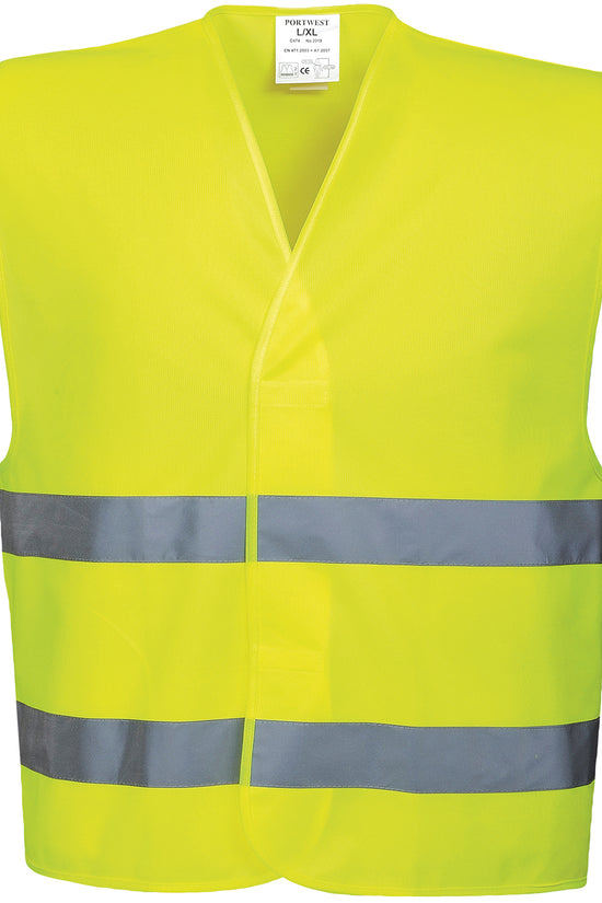 Portwest HiVis TwoBand Safety Vest C474 Plus Sizes