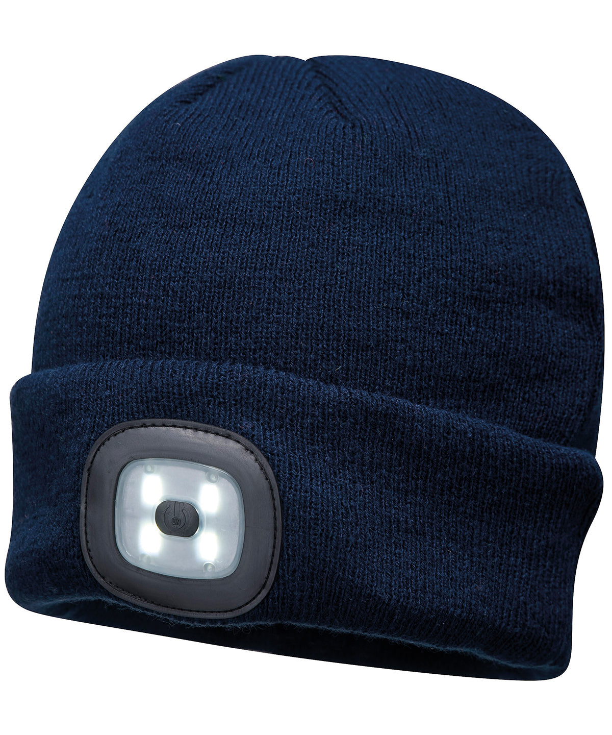 Portwest Beanie LED Headlight USB Rechargeable Hat B029