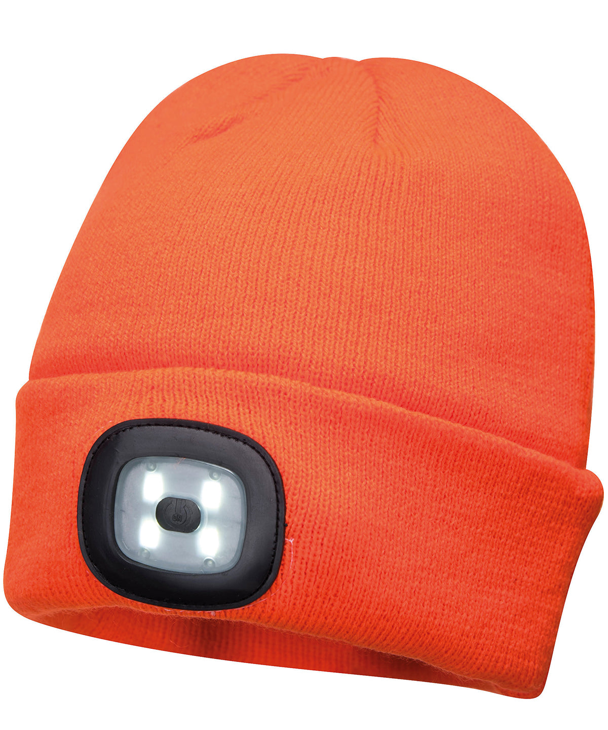 Portwest Beanie LED Headlight USB Rechargeable Hat B029