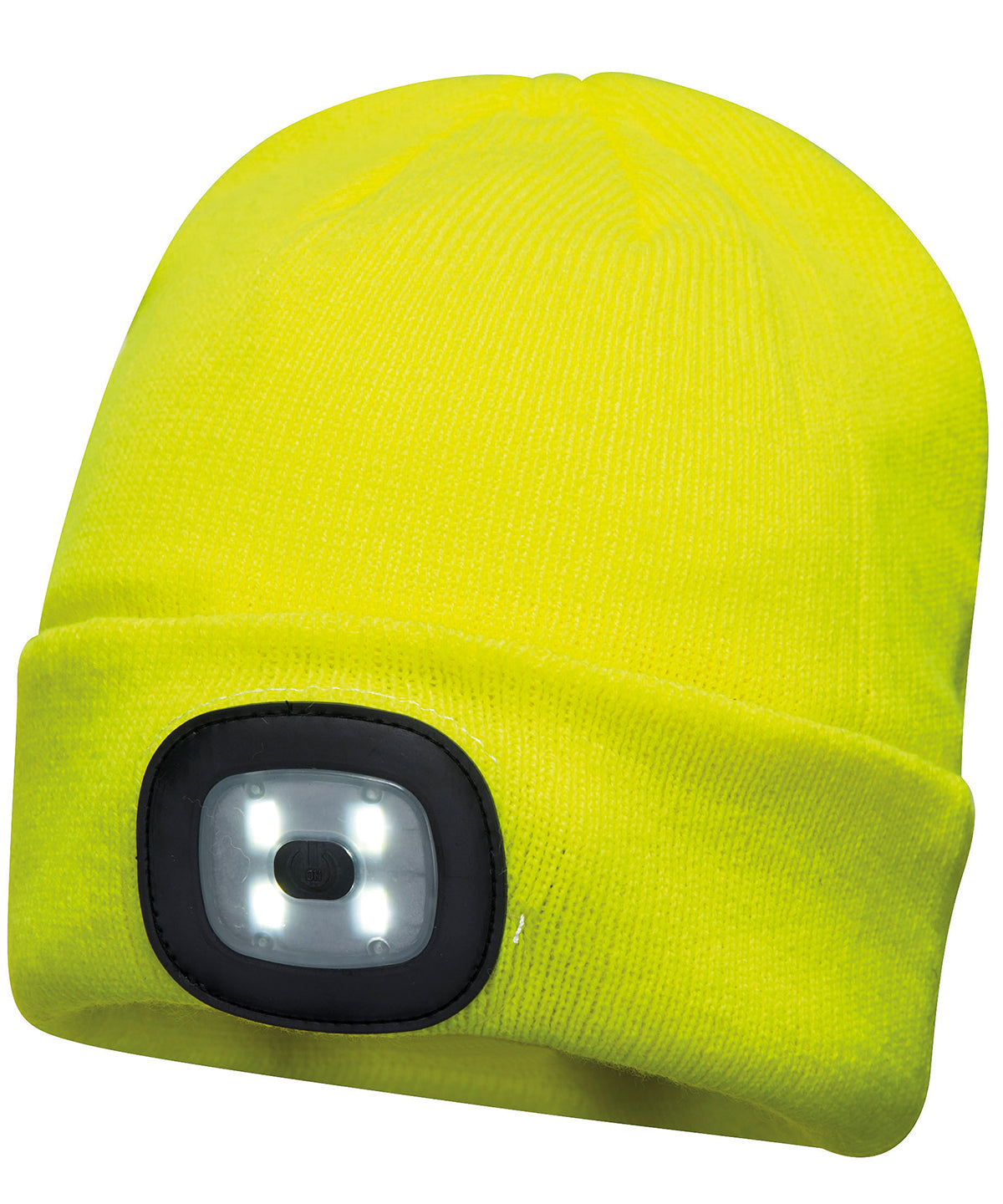 Portwest Beanie LED Headlight USB Rechargeable Hat B029