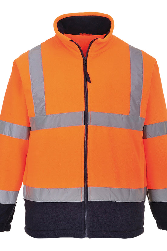 Portwest Hivis Meshlined Fleece Jacket F300 for Men