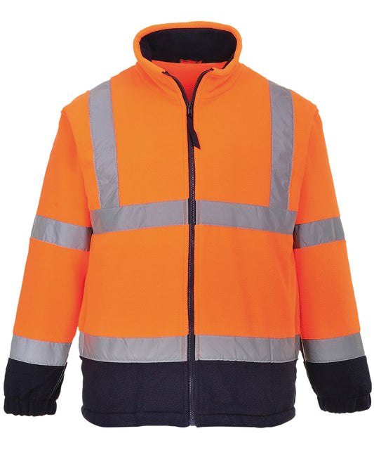 Portwest Hivis Meshlined Fleece Jacket F300 for Men