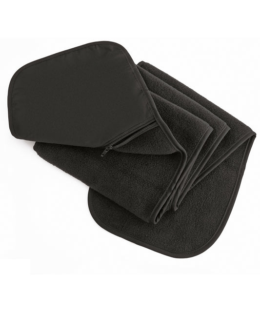 Result Winter Essentials Polartherm Fleece Scarf with Hidden Zip Pocket