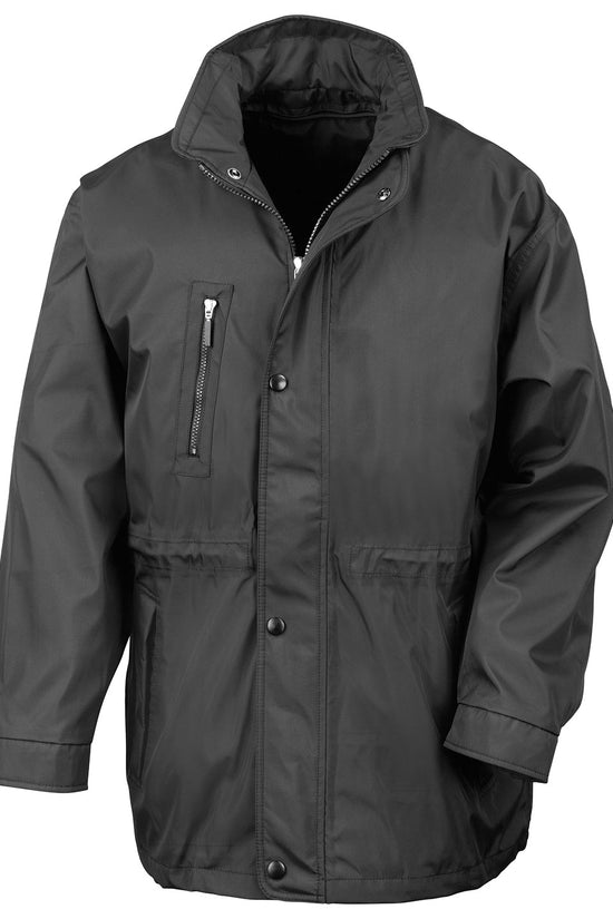 City Executive Thigh Length Jacket with Removable Fleece Liner