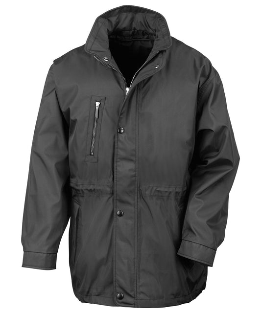 City Executive Thigh Length Jacket with Removable Fleece Liner