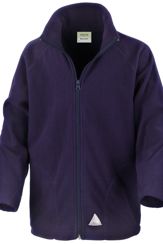 Kids Microfleece Jacket Warm Lightweight Easy Care