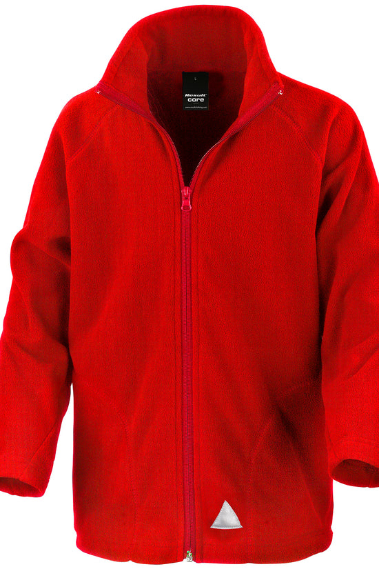 Kids Microfleece Jacket Warm Lightweight Easy Care
