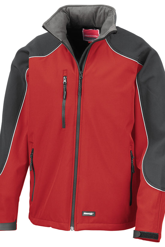 Waterproof Hooded Softshell Jacket for Men Plus Sizes