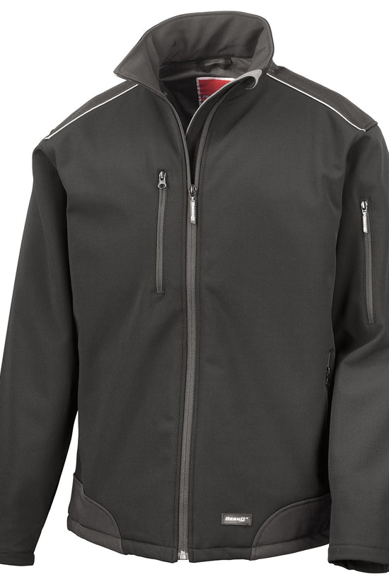 Ripstop Softshell Workwear Jacket with Cordura Panels