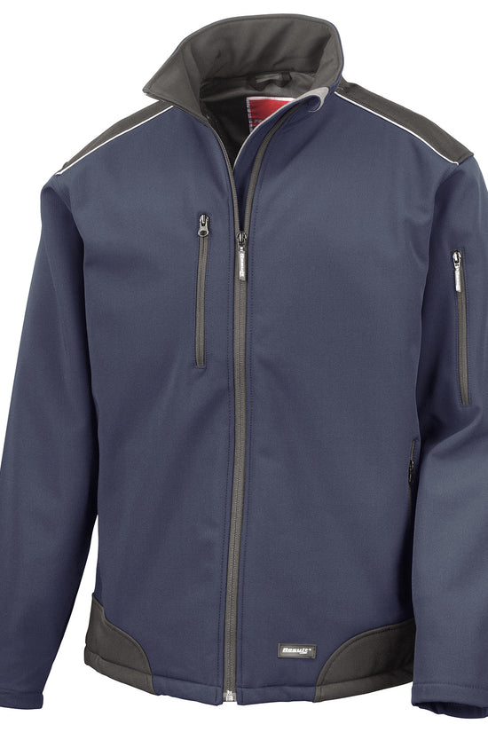 Ripstop Softshell Workwear Jacket with Cordura Panels