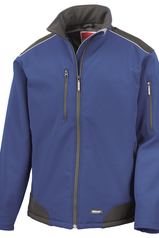 Ripstop Softshell Workwear Jacket with Cordura Panels