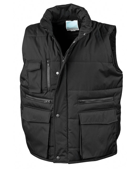 Windproof Bodywarmer with 9 Pockets for Workwear